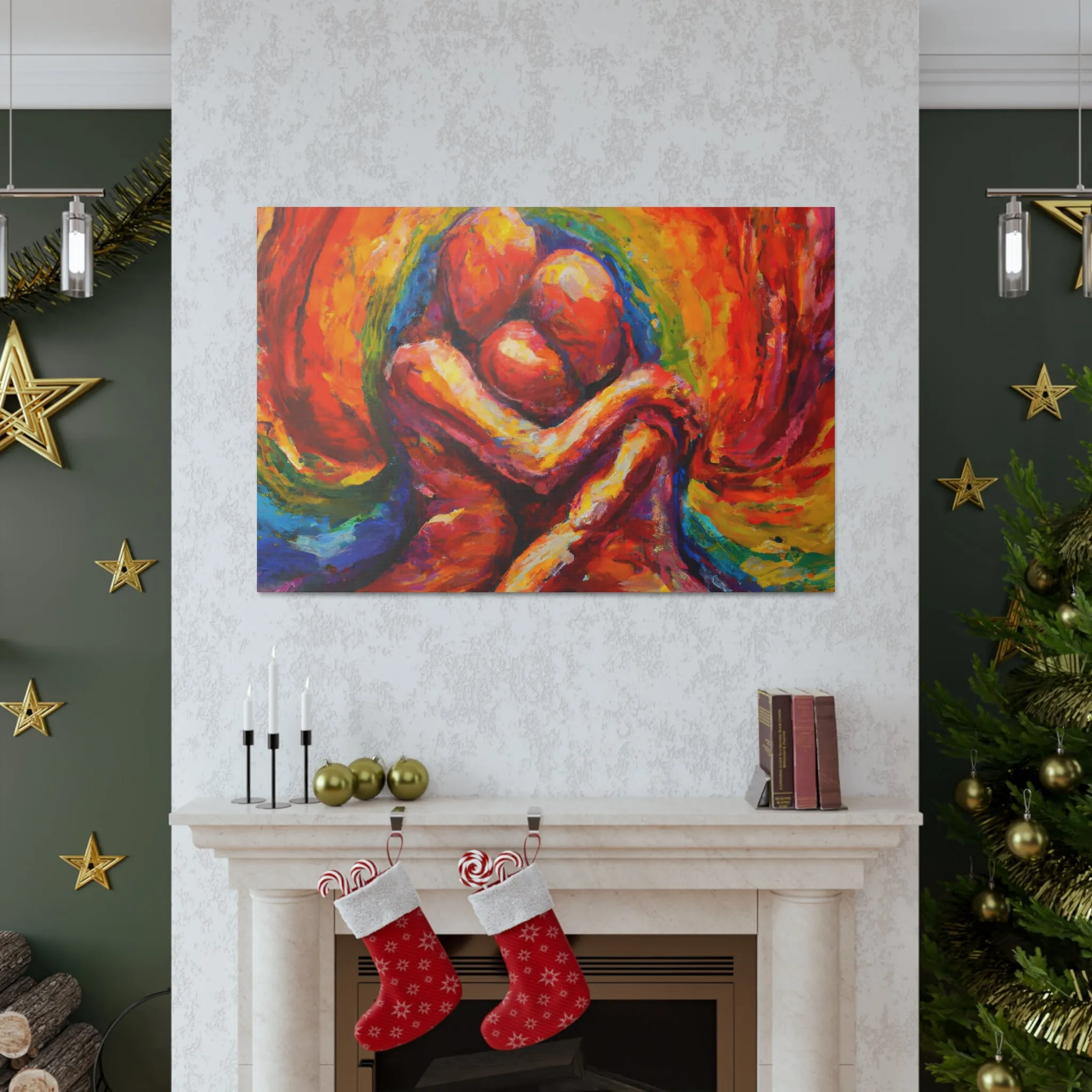'-Vinny - Gay Love Canvas Art