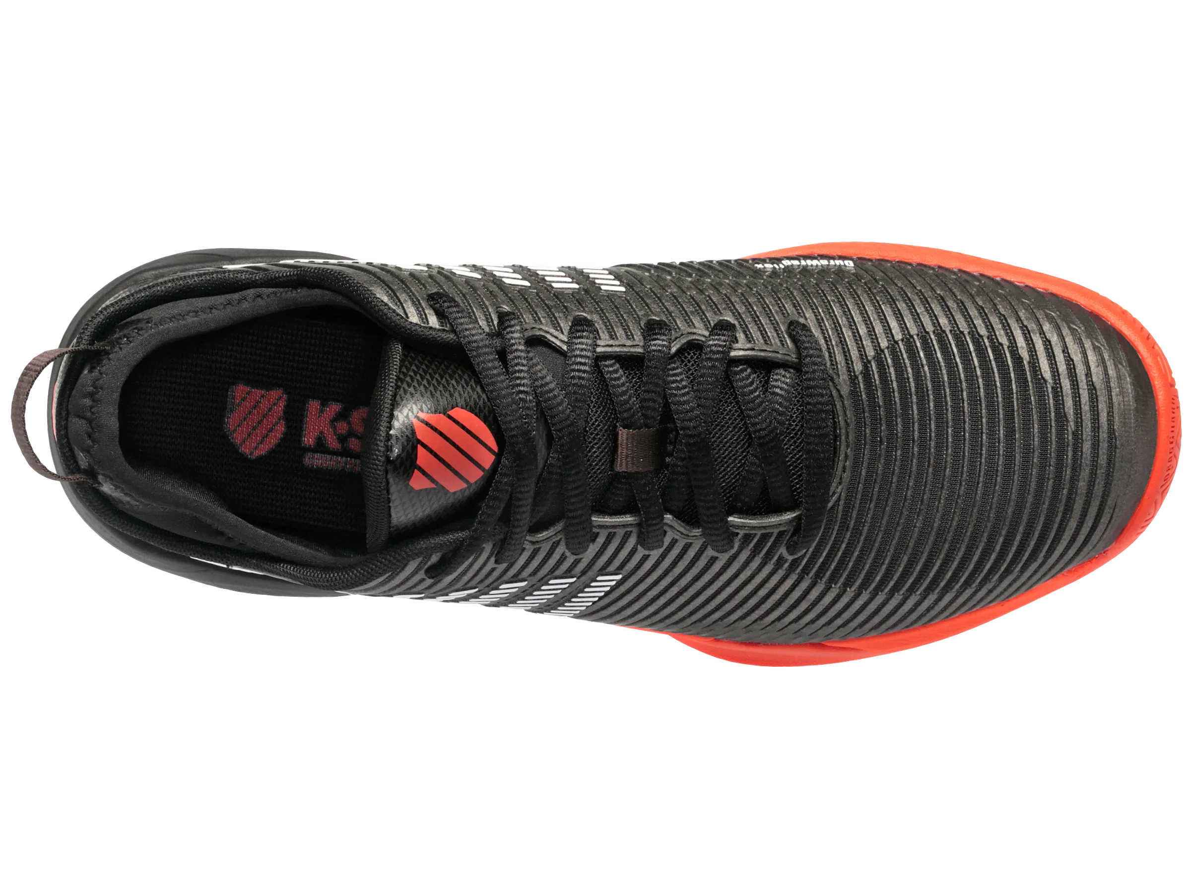 06615-061-M | HYPERCOURT SUPREME | ASPHALT/JET BLACK/SPICY ORANGE