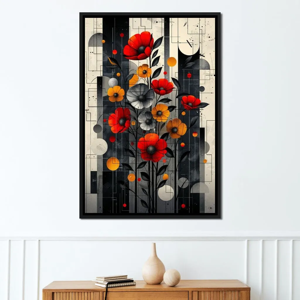 Abstract Geometric Floral Fusion