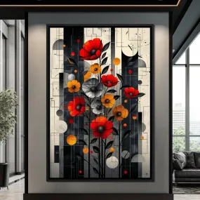 Abstract Geometric Floral Fusion