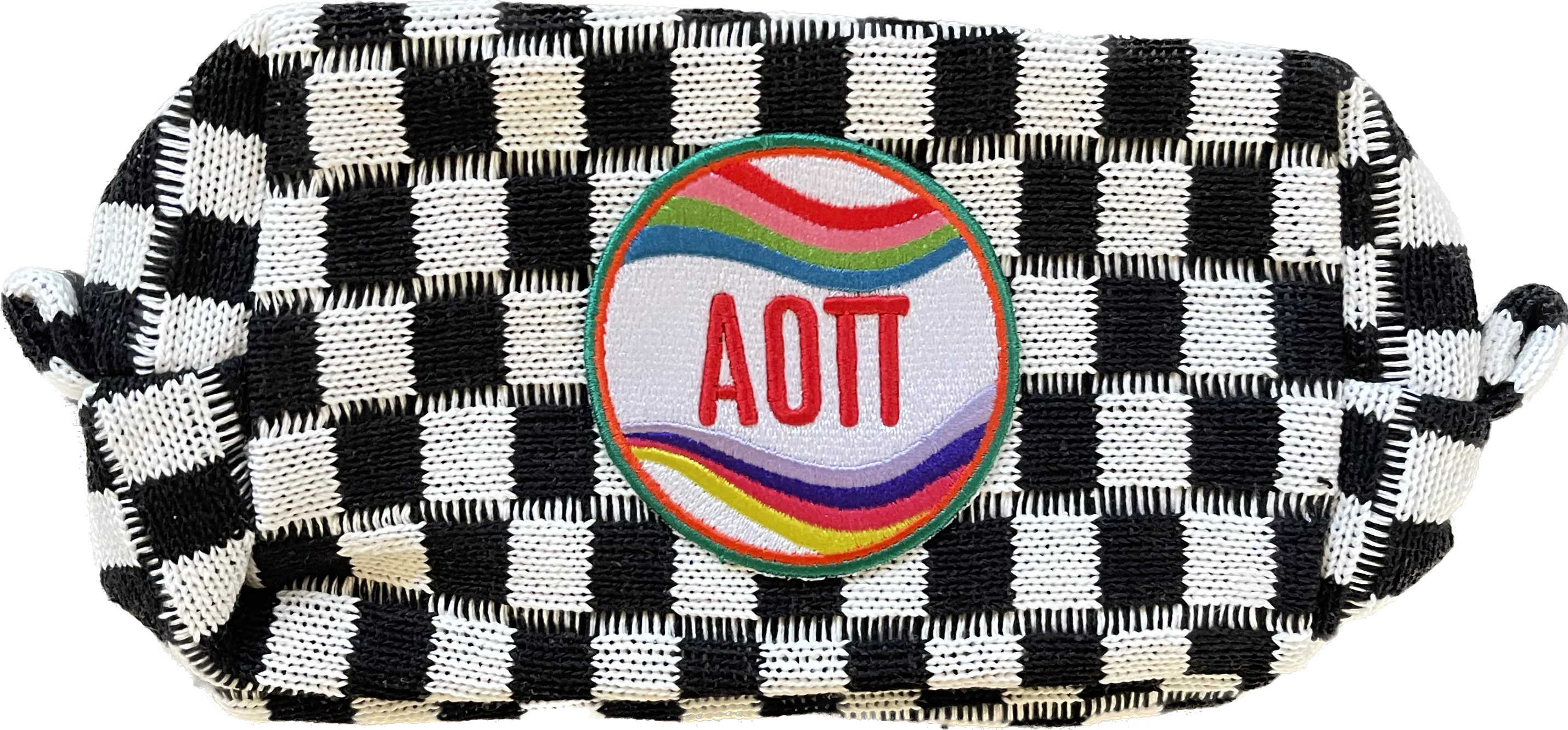 ADPi - Sorority Checker Cosmetic Bag