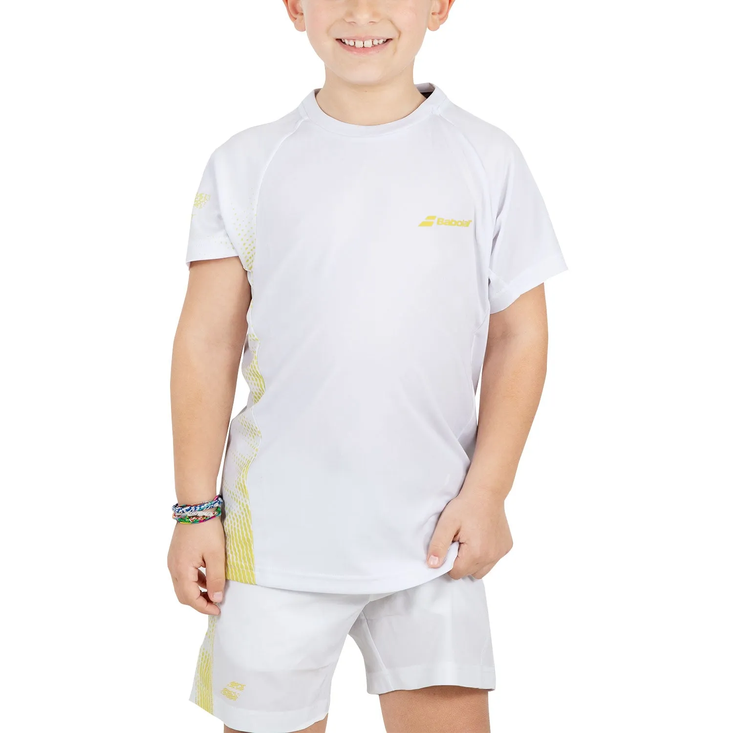 Babolat 2BS19011 Performance Crew Tee Boys White
