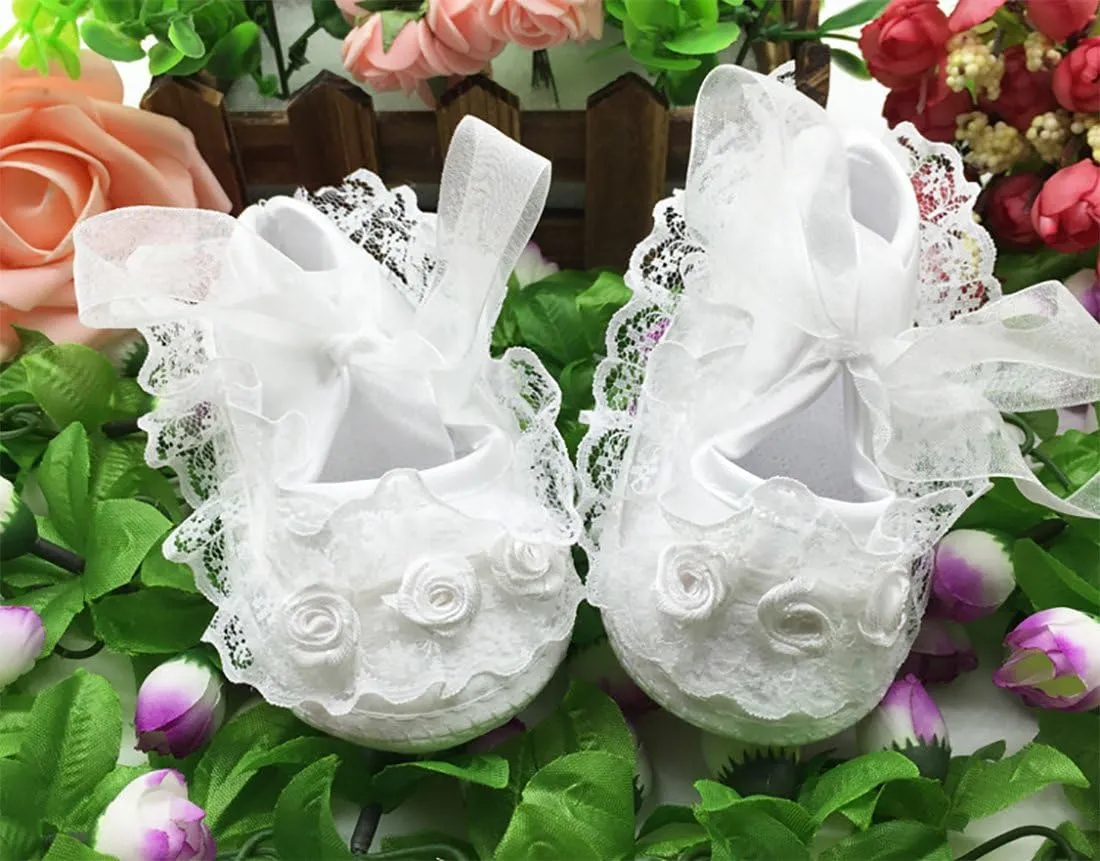 Baby Girls Soft Soled Princess Shoes
