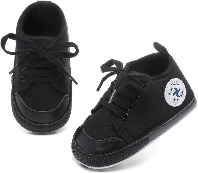 BEIDI Baby Girl Boy Shoes 0-18 Months,Infant Unique Essentials Gifts,Unisex Newborn Doll Slip-on Soft Sole High-top Frist Walking Sneakers