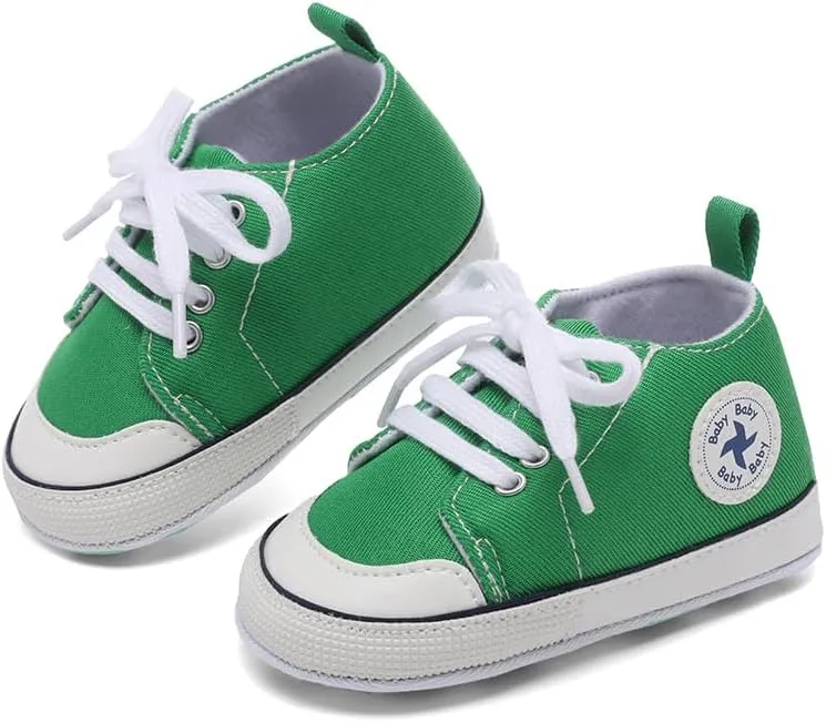 BEIDI Baby Girl Boy Shoes 0-18 Months,Infant Unique Essentials Gifts,Unisex Newborn Doll Slip-on Soft Sole High-top Frist Walking Sneakers