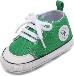 BEIDI Baby Girl Boy Shoes 0-18 Months,Infant Unique Essentials Gifts,Unisex Newborn Doll Slip-on Soft Sole High-top Frist Walking Sneakers