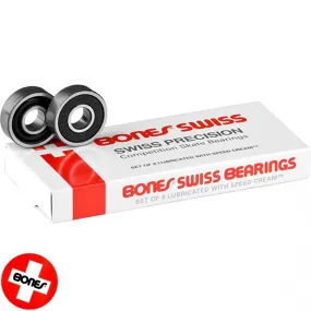 Bones Bearings Swiss Precision Skate Bearings