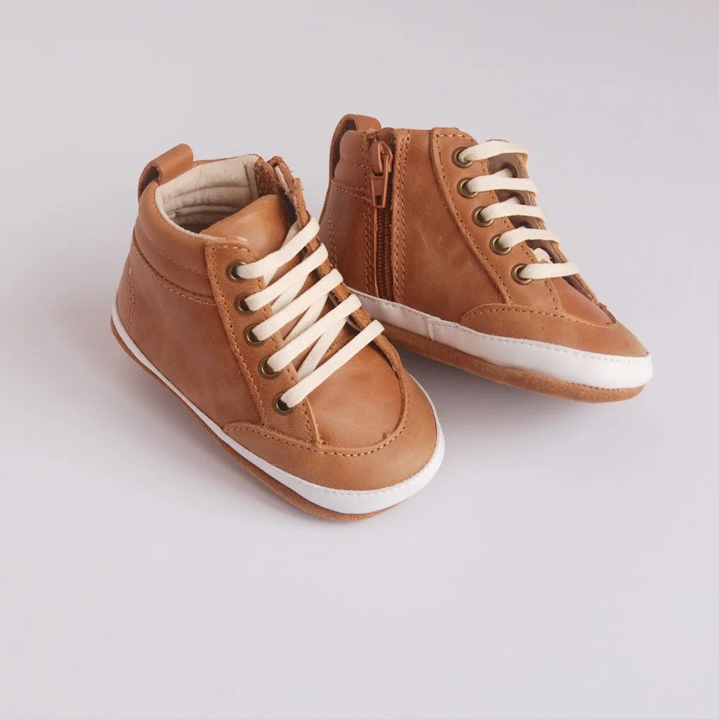 Brooklyn Baby High Top Sneakers Brown