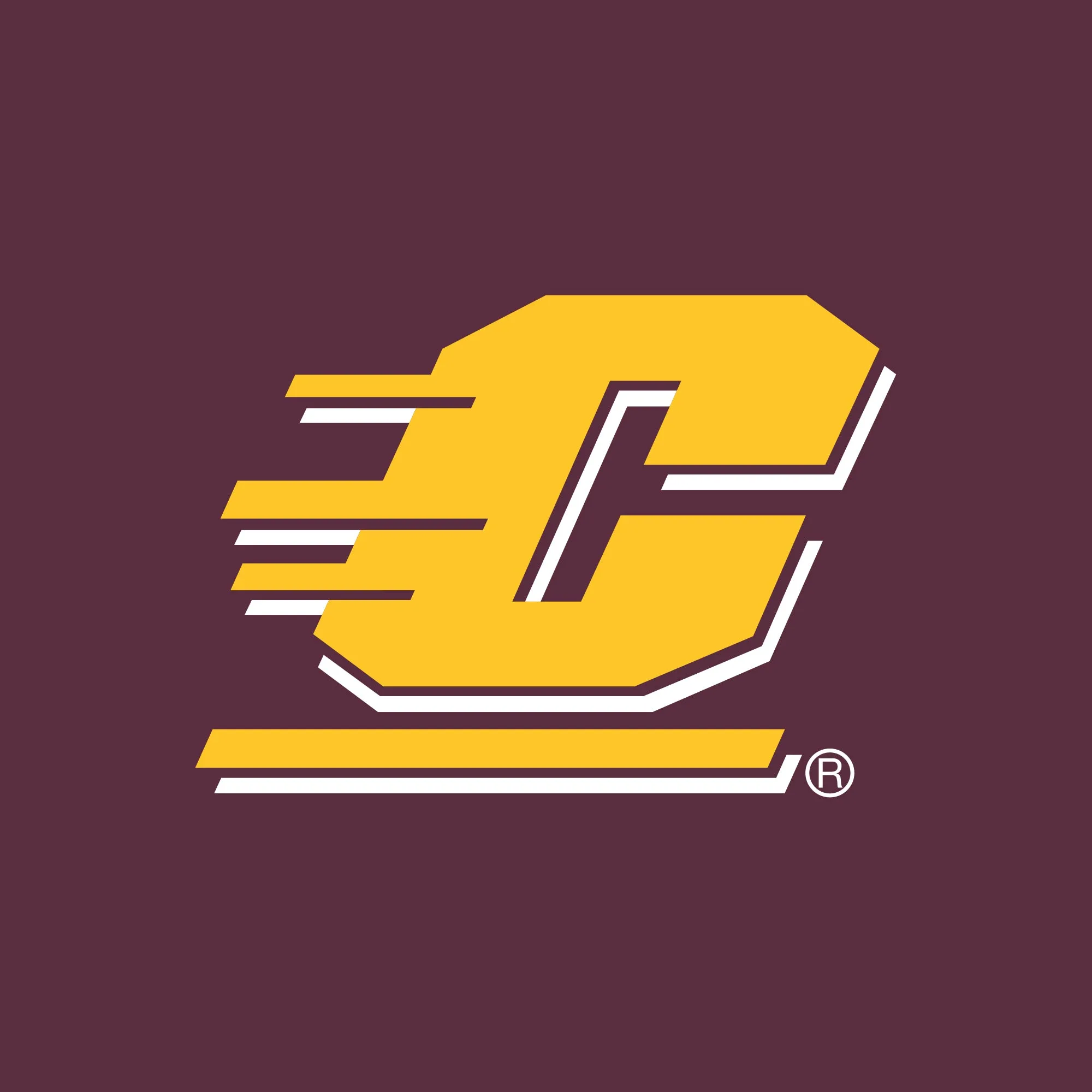 Central Michigan University Chippewas Action C Sport-Tek Polo - Maroon