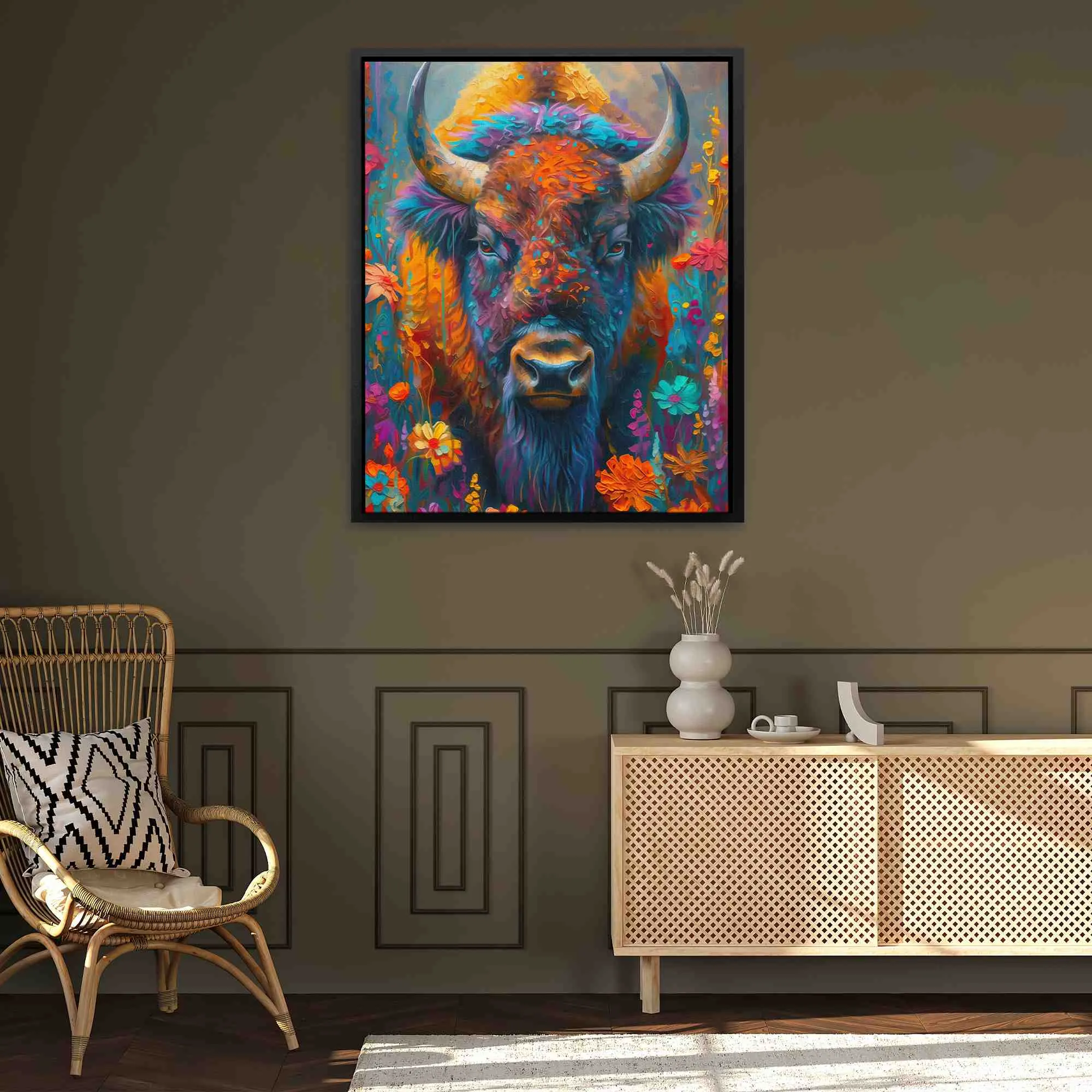 Charming Bison