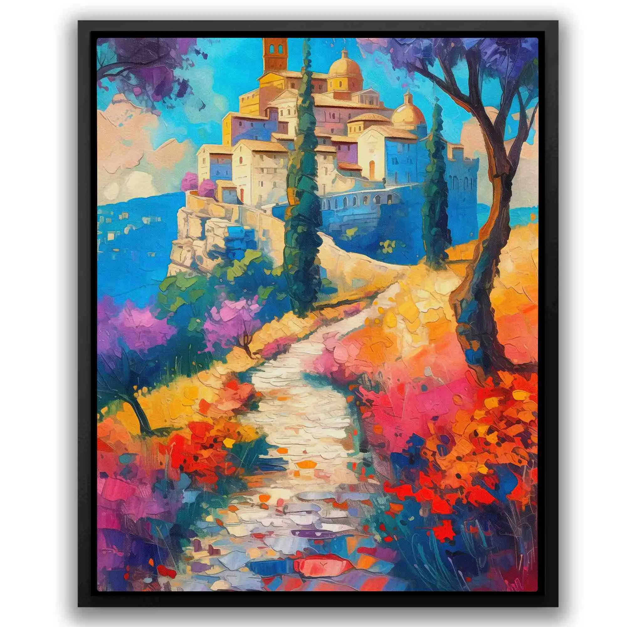 Colorful Roman City