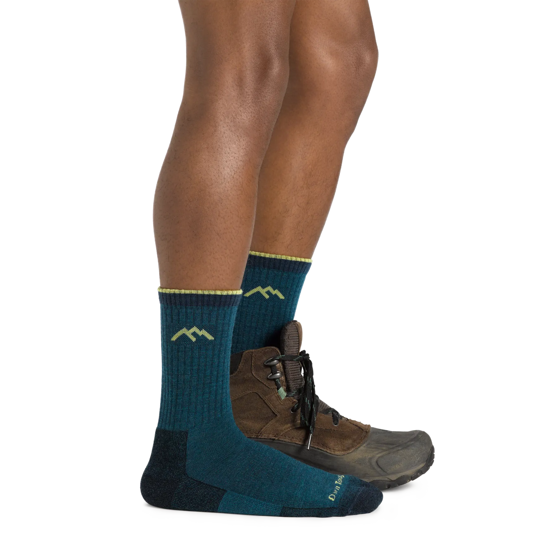 Darn Tough Men's Hiker Micro Crew Midweight Hiking Sock 1446 - Dark Teal