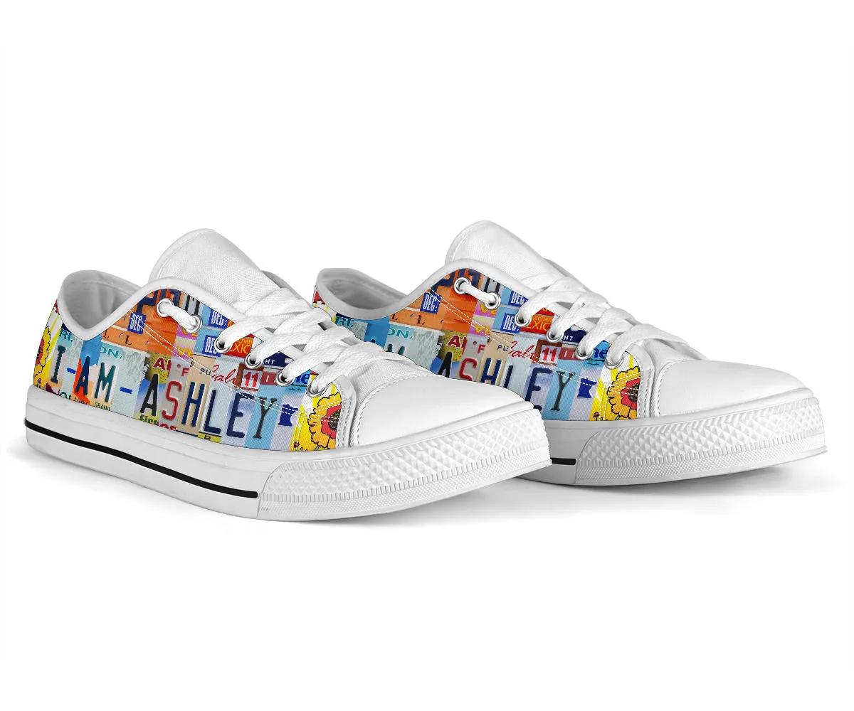 I Am Ashley Custom Low Top