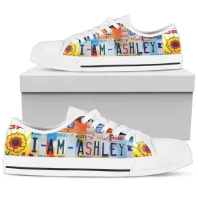 I Am Ashley Custom Low Top
