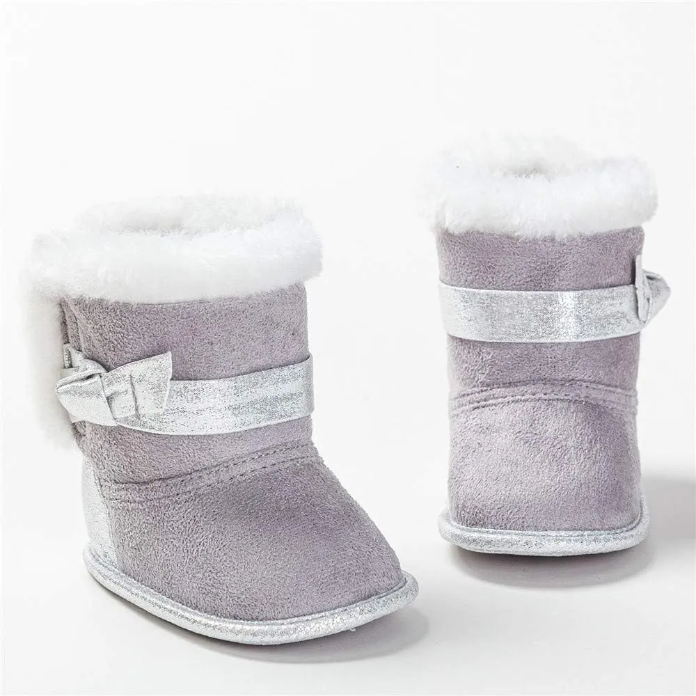 Infant Snow Boots Premium Soft Sole Anti-Slip Warm Winter Prewalker Toddler Boots