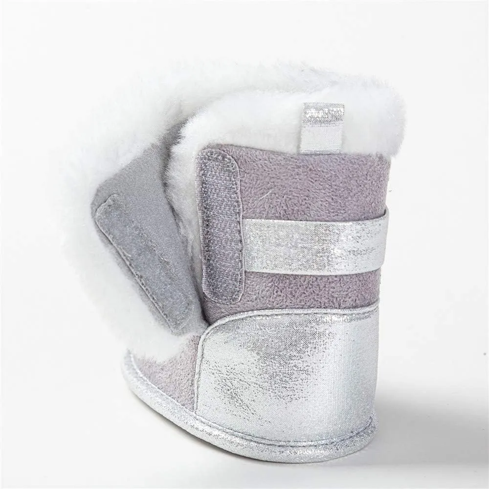 Infant Snow Boots Premium Soft Sole Anti-Slip Warm Winter Prewalker Toddler Boots