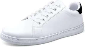 Jousen Men's Fashion Sneakers White Shoes for Men Casual Breathable Shoes