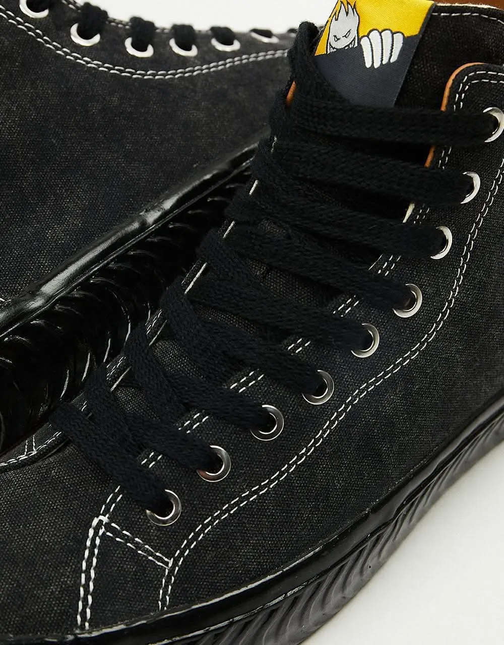 Last Resort AB x Spitfire VM003 Canvas Skate Shoes - Black