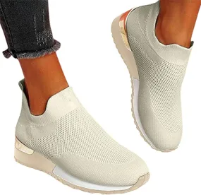 Lausiuoe Sneakers For Women Walking Shoes Comfortable Running Shoes Fashion Tennis Athletic Walking Gym Sports Sneakers