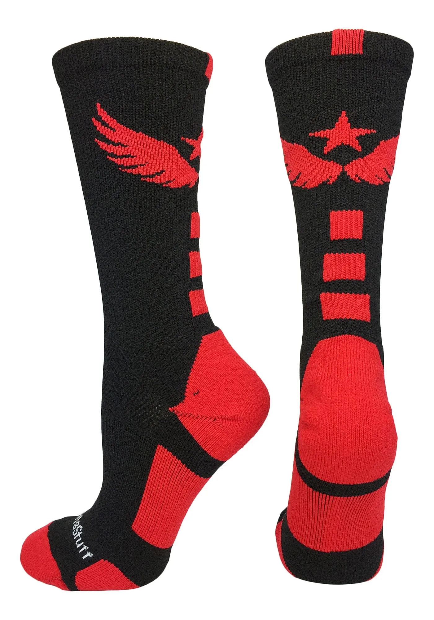 Light Speed Athletic Crew Socks (multiple colors)