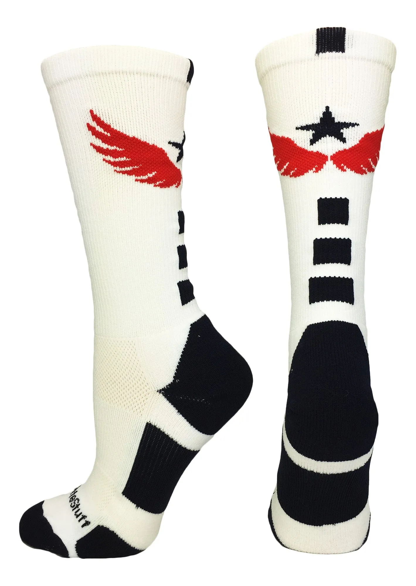 Light Speed Athletic Crew Socks (multiple colors)