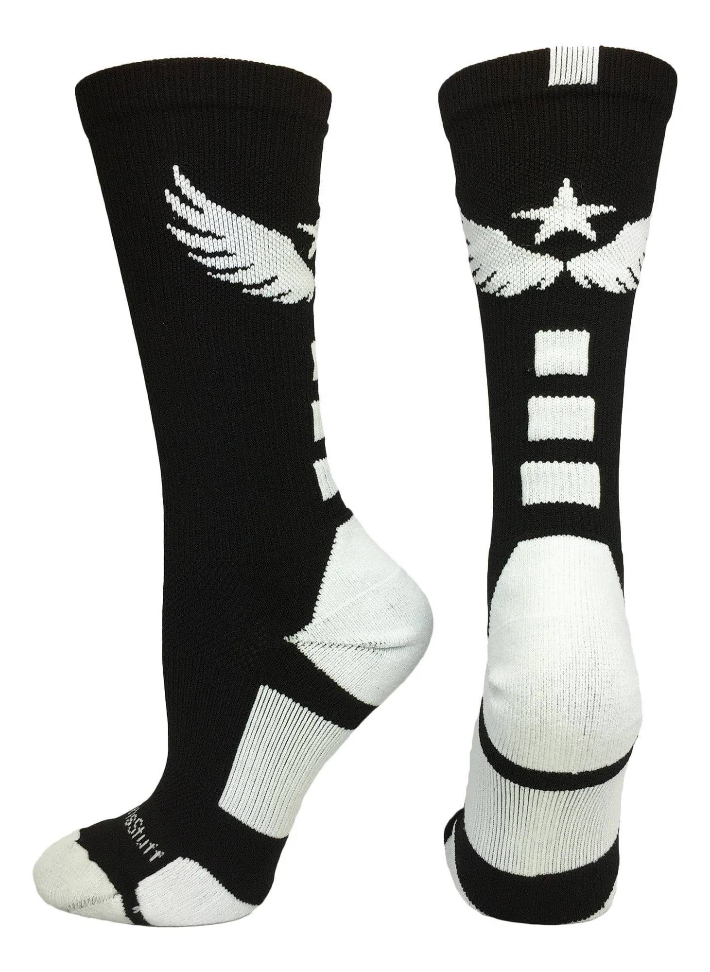 Light Speed Athletic Crew Socks (multiple colors)