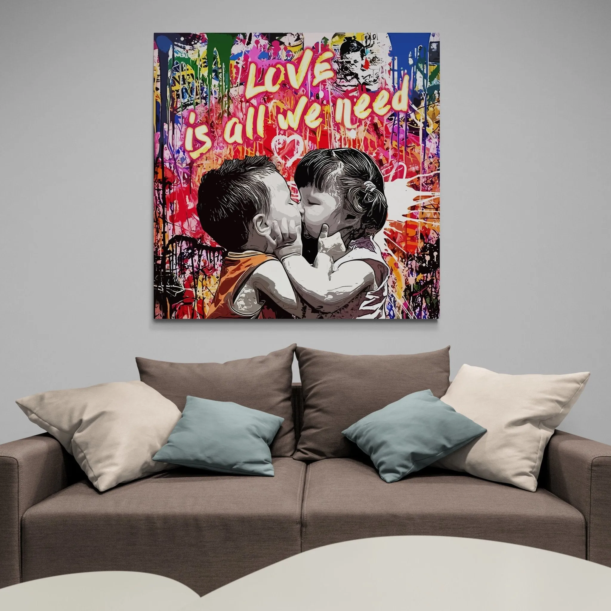 Love Is All We Need Canvas Wall Art