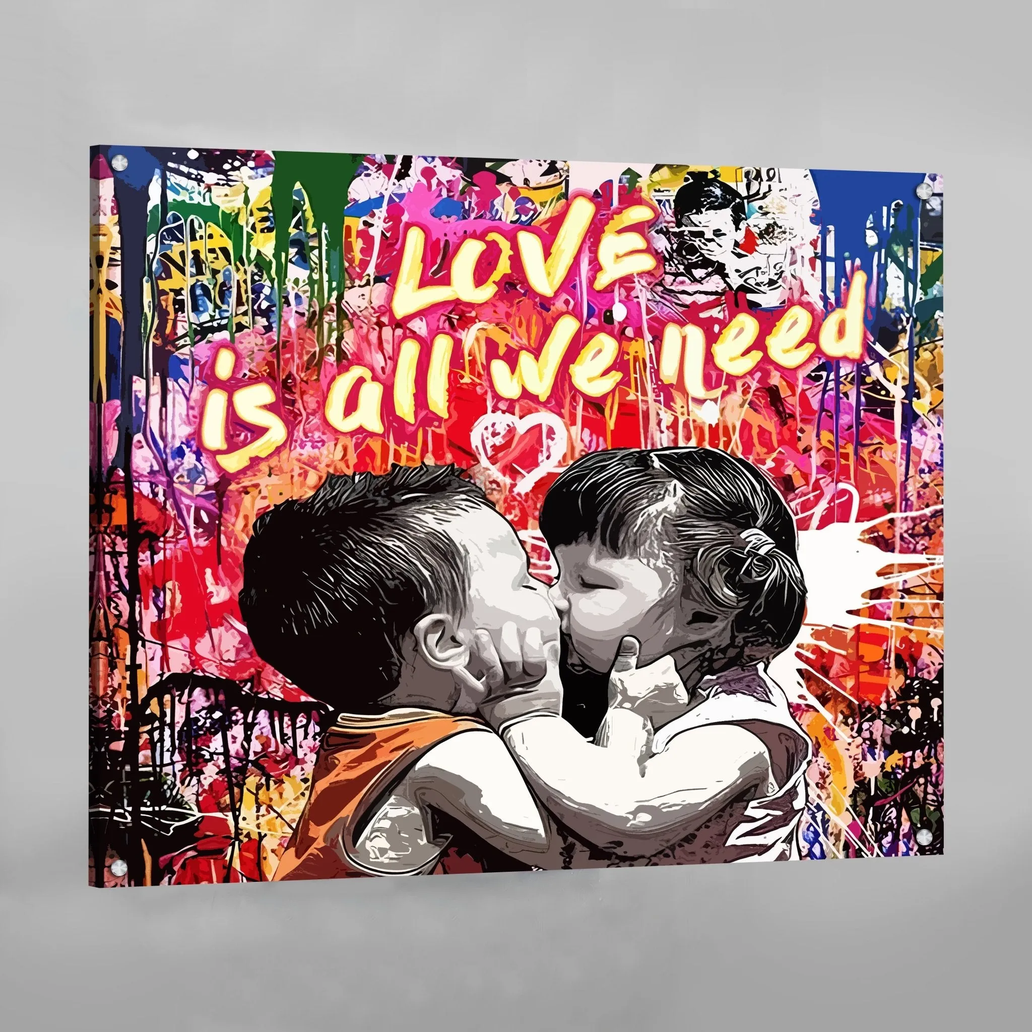 Love Is All We Need Canvas Wall Art