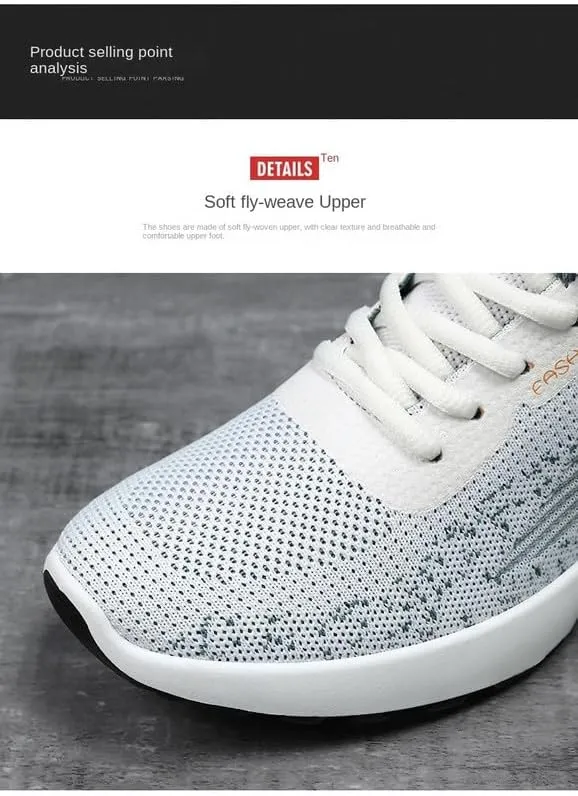 MIQING Shoes Men's Summer New Men's Shoes Breathable Sneakers Fashion Casual Running Shoes