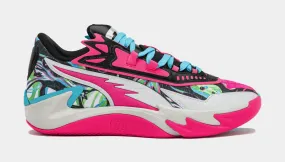 NBA 2k x Scoot Zeros 2 Mens Basketball Shoes (Bright Aqua/Feather Grey)