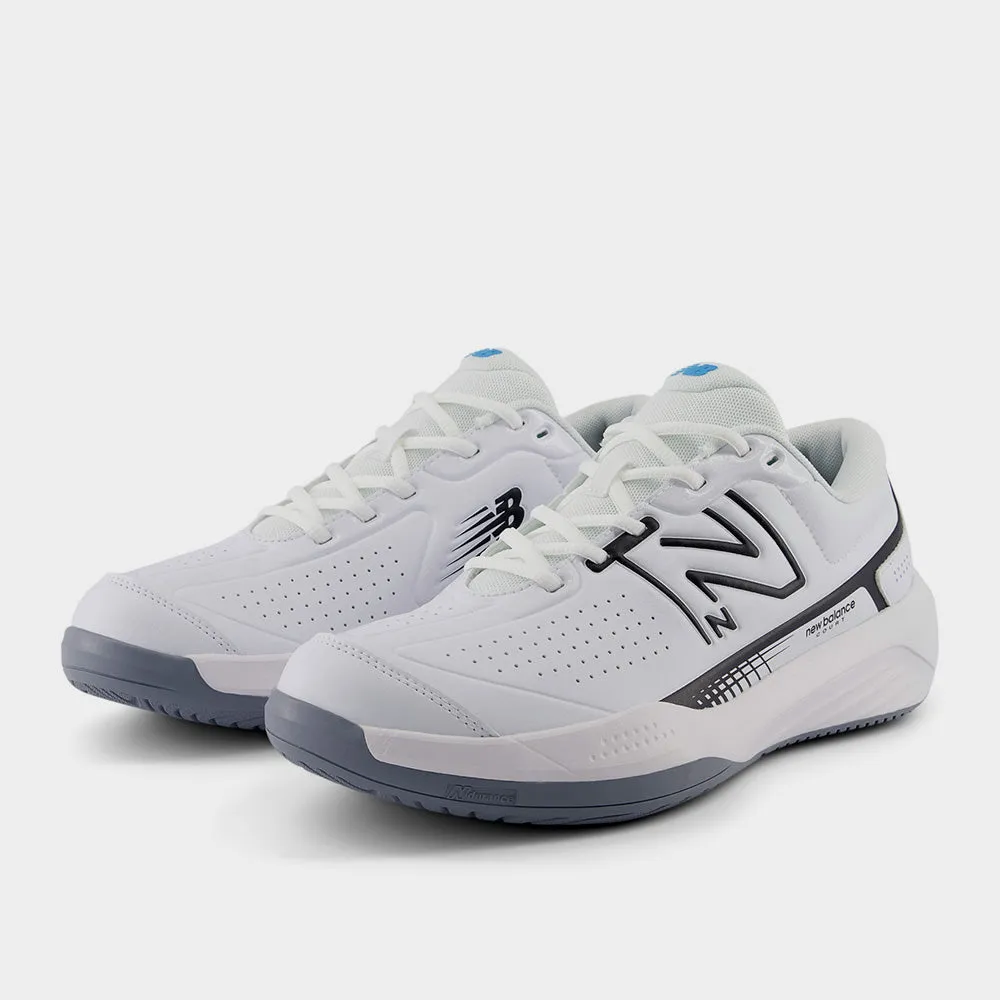 New Balance Mens Mch696k5 Court White/blue _ 180836 _ White