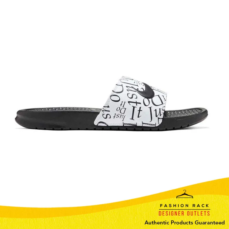 Nike Benassi JDI Print Slide Black/Black/White