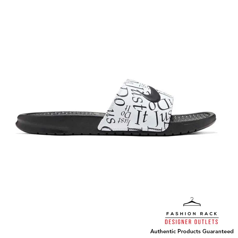 Nike Benassi JDI Print Slide Black/Black/White