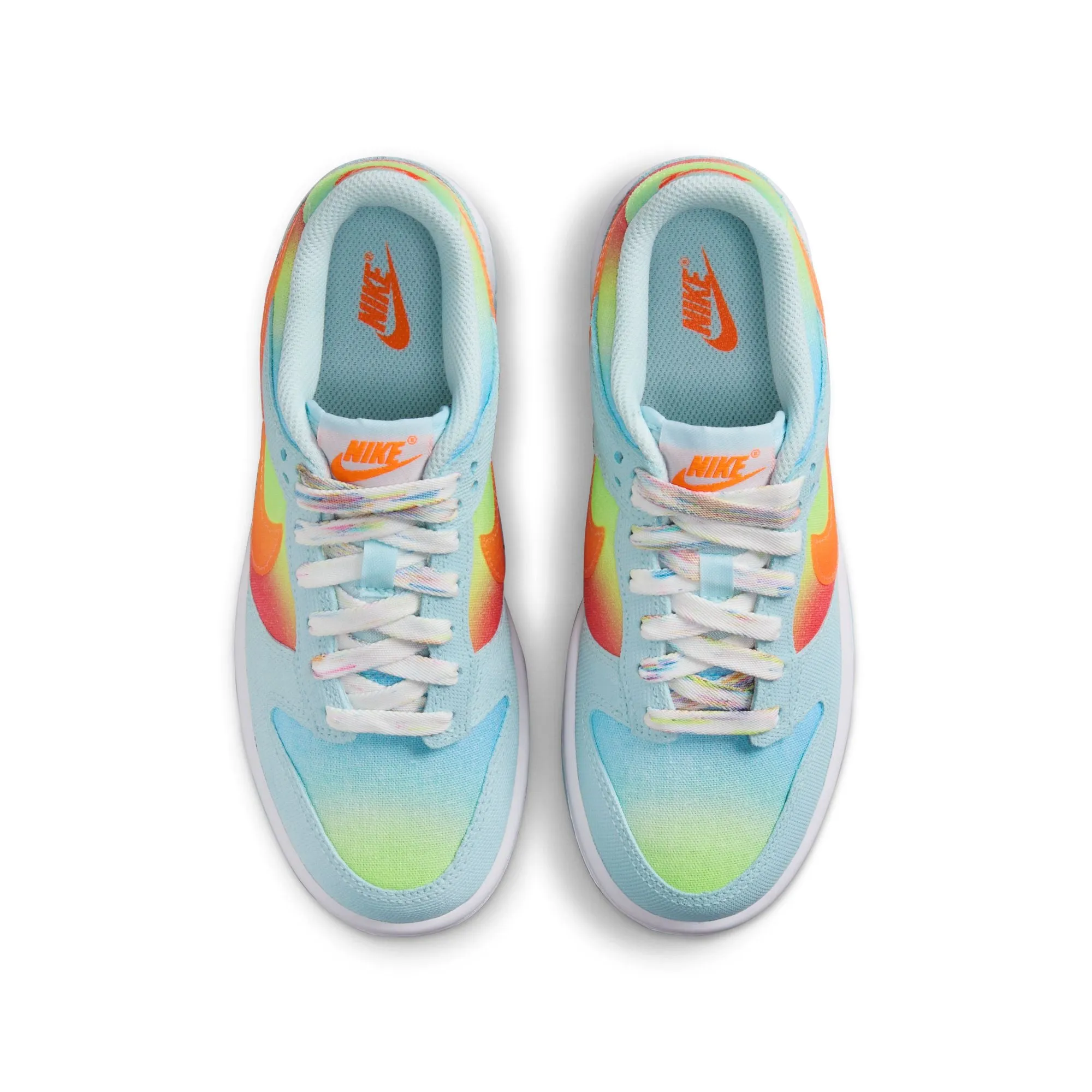 Nike Dunk Low BG (Glacier Blue/Total Orange)