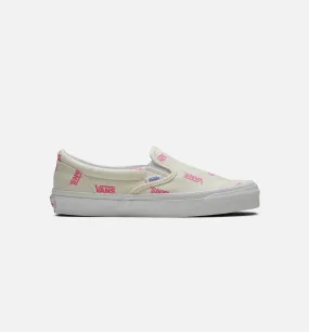 OG Slip On LX Mens Shoes - Orange/White