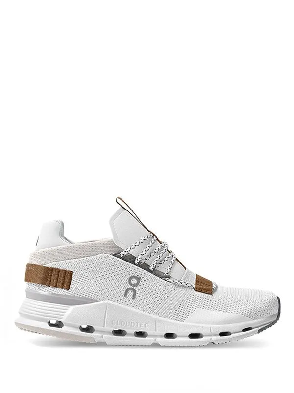 Certainly! Heres an optimized title for the product:

Stylish On Cloudnova Sneakers in White and Brown for Urban Comfort and Versatility

This title includes modifiers like Stylish, Urban Comfort, and Versatility to attract potential buyers by highlighting key selling points.