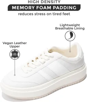 Project Cloud Sneakers for Women - Lightweight Women's Fashion Sneakers Memory Foam Insole Womens Sneakers - Non-Slip Platform Shoes for Women Footwear - Women's Fashion (Nita)
