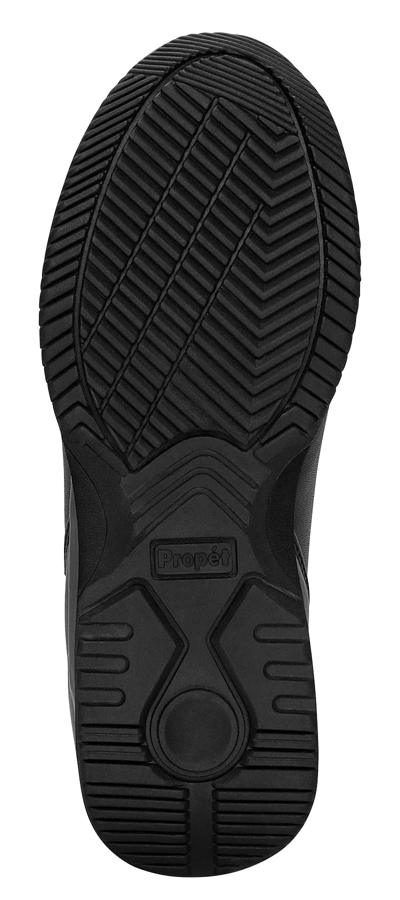 Propet Womens Tour Walker Strap W3902 - Black Diabetic Casual Shoes