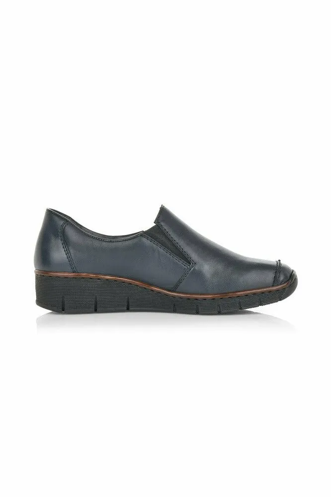 Rieker Ladies 53783-14 in Blue
