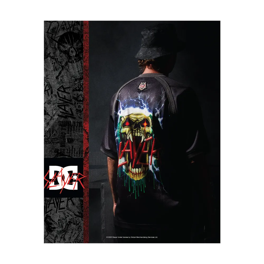 Slayer X DC Football Jersey