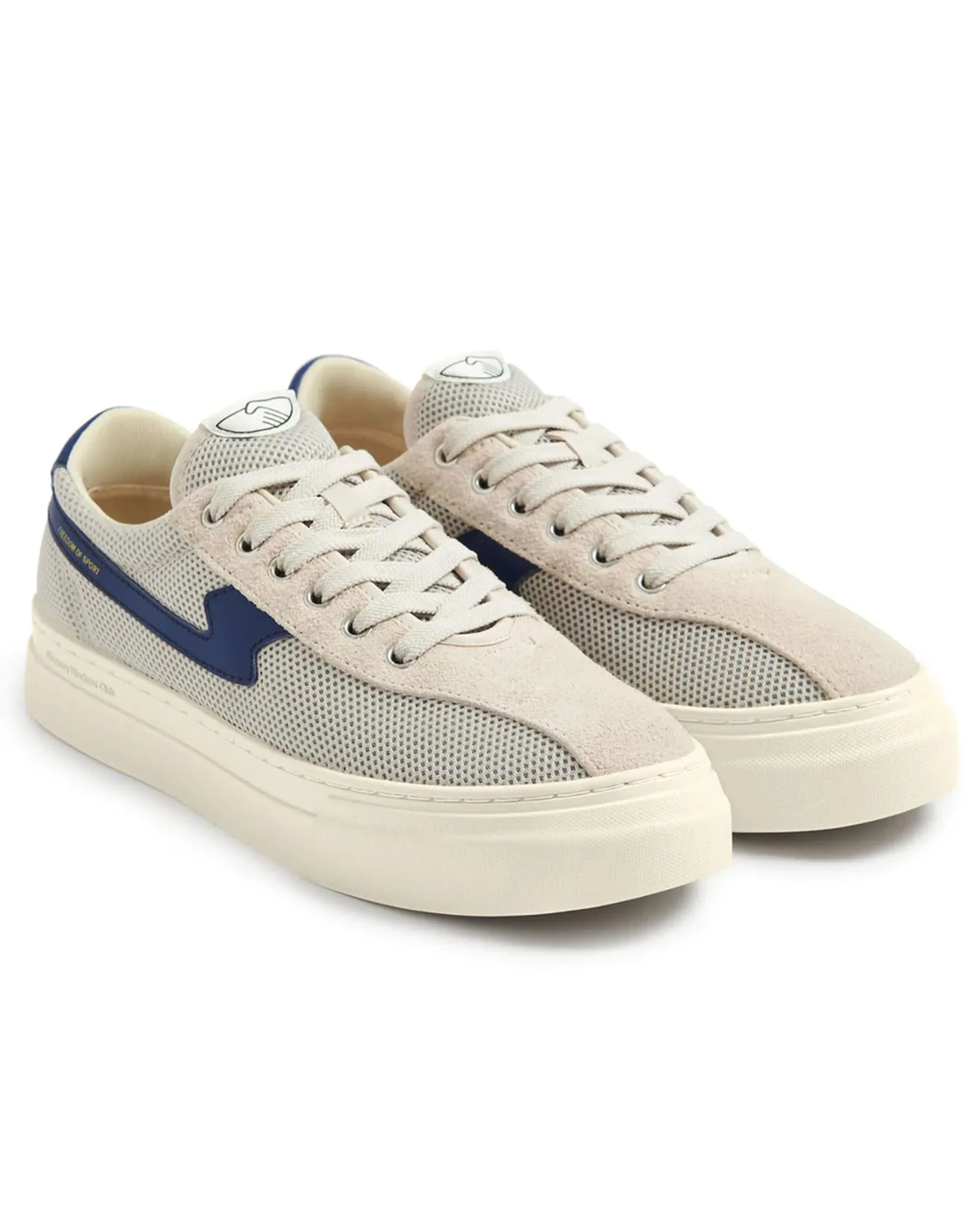 Stepney Workers Club Dellow S-Strike Cup Tennis Mesh Ecru-Blue