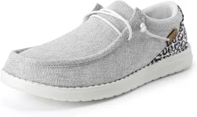 STQ Women's Orthopedic Loafers丨Lightweight Casual Boat Shoes for Plantar Fasciitis
