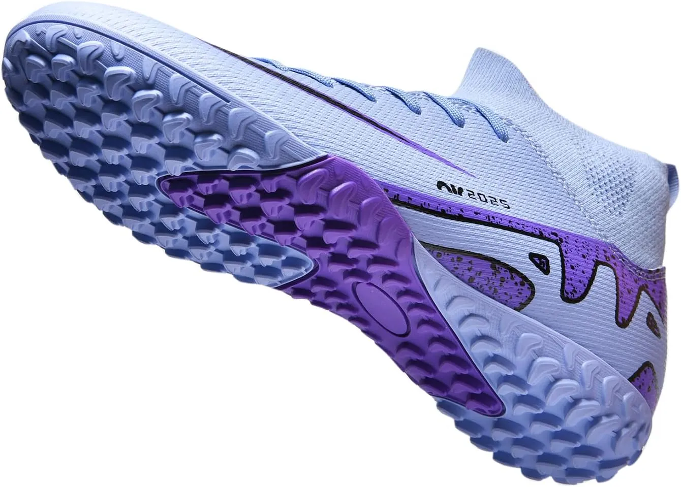 Turf Mens High-Top Soccer Cleats Womens Football Shoes for Boys Girls Beginners Lightweight Youth Professional Indoor Outdoor Black Purple Pink Beige
