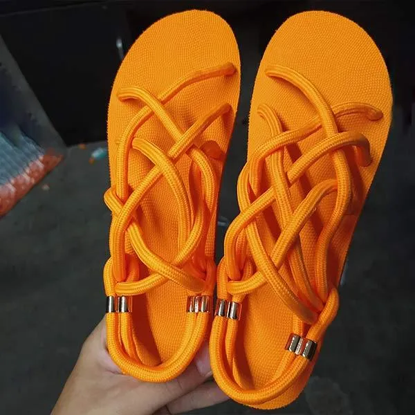 Women'S Candy Rope Sandals 75863474C