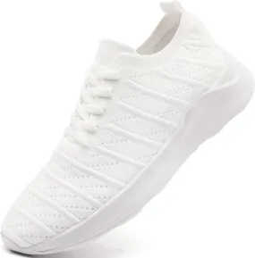 Womens Tennis Slip On Running Shoes Breathable Sneakers Athletic Lightweight Gym Sports Walking Shoes