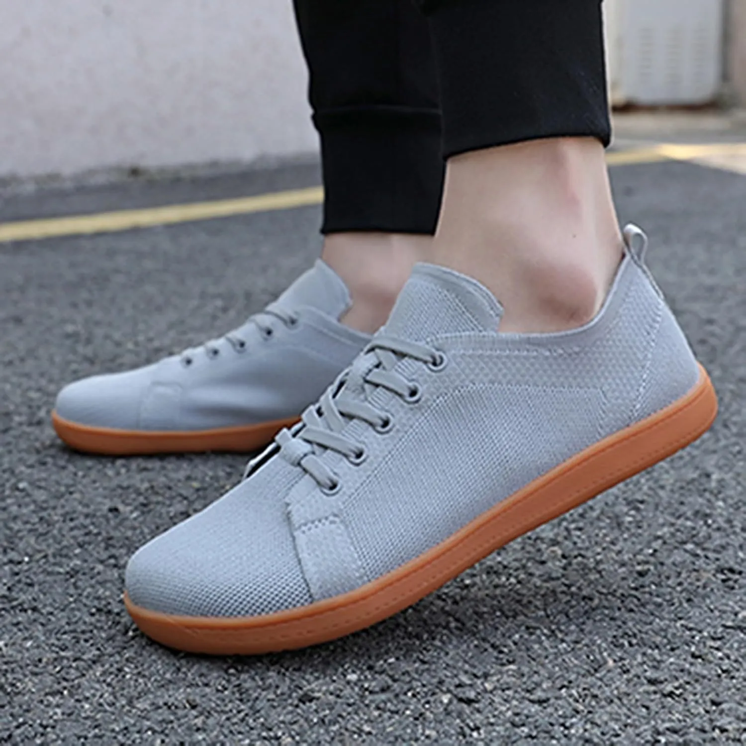 Womens Walking Shoes Men Elderly Casual Comfort Walking Shoe Safety Flats Non-Slip Hook and Loop Sneakers