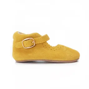 z Baby Toddler Shoes  Eleanor Boots Mary Jane- Mustard