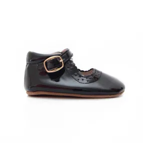 z Baby Toddler Shoes  Eleanor Mary Janes - Shiny Black