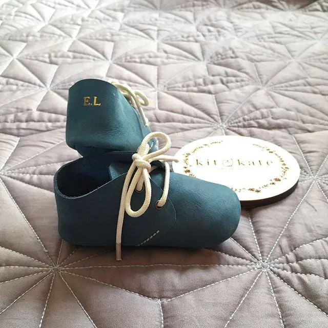 z Baby Toddler Shoes  Oxford Teal