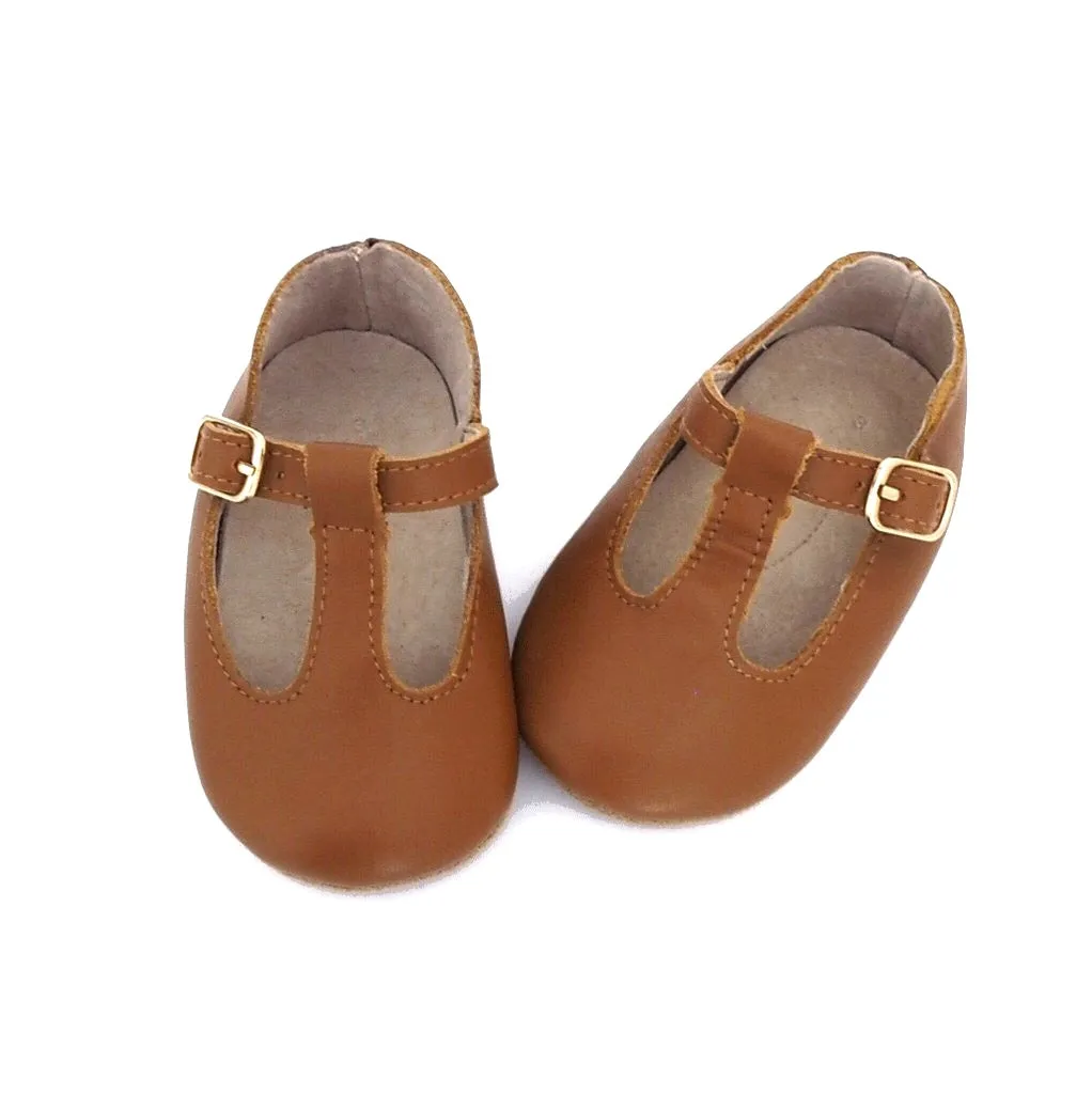 z Baby Toddler Shoes  Paris T-Bar Wood